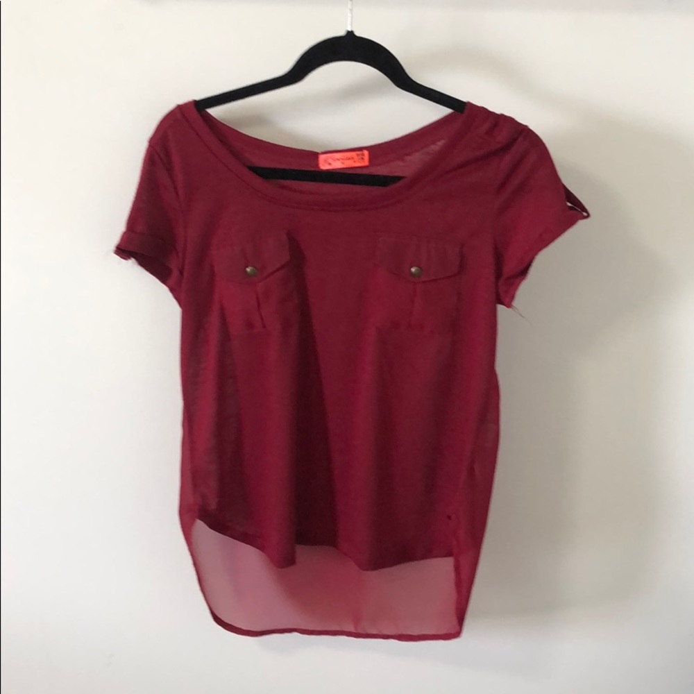Maroon T-Shirt
